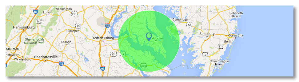 maryland lawn care map